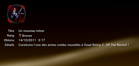 Dead Rising 2 - Off the record - Trophées - BRONZE 32