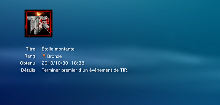 Dead Rising trophees BRONZE PS3 PS3GEN 10