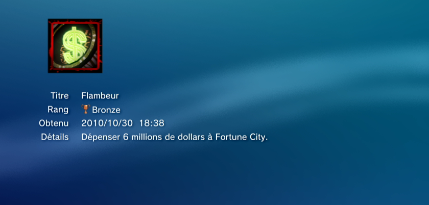 Dead Rising trophees BRONZE PS3 PS3GEN 15