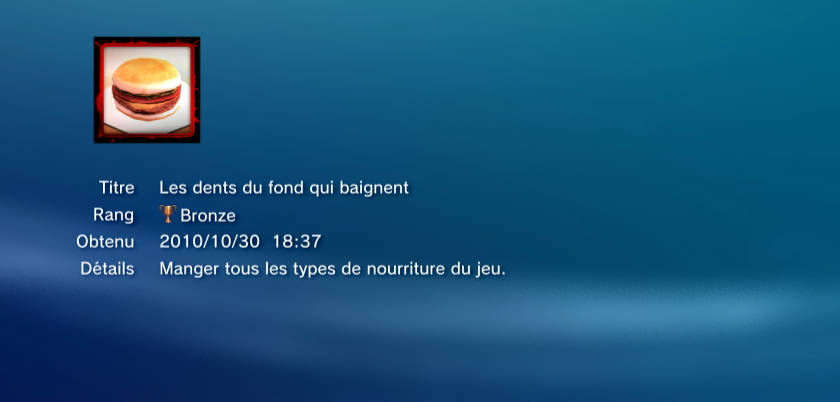 Dead Rising trophees BRONZE PS3 PS3GEN 21