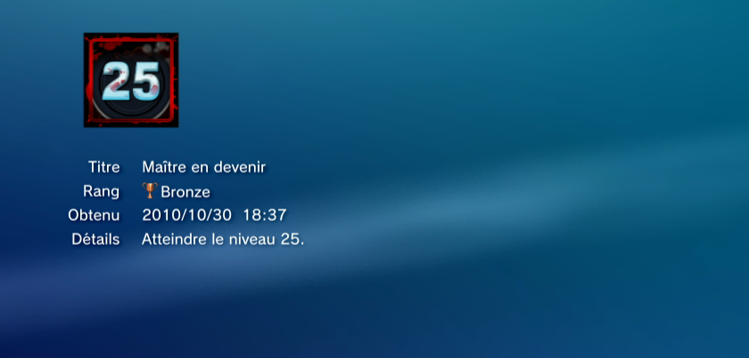 Dead Rising trophees BRONZE PS3 PS3GEN 27