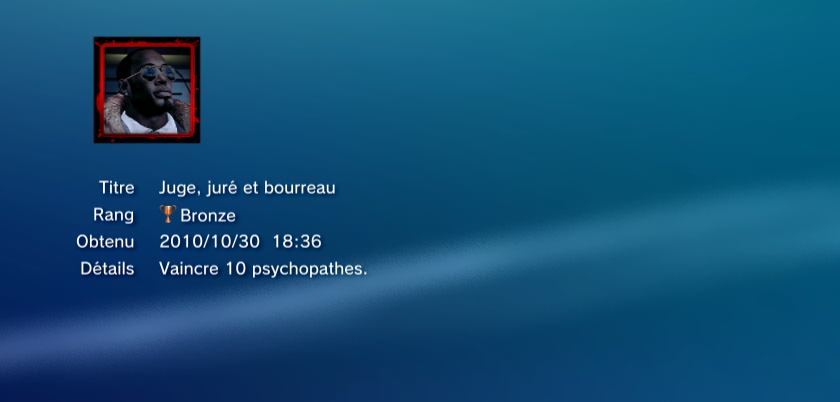 Dead Rising trophees BRONZE PS3 PS3GEN 40