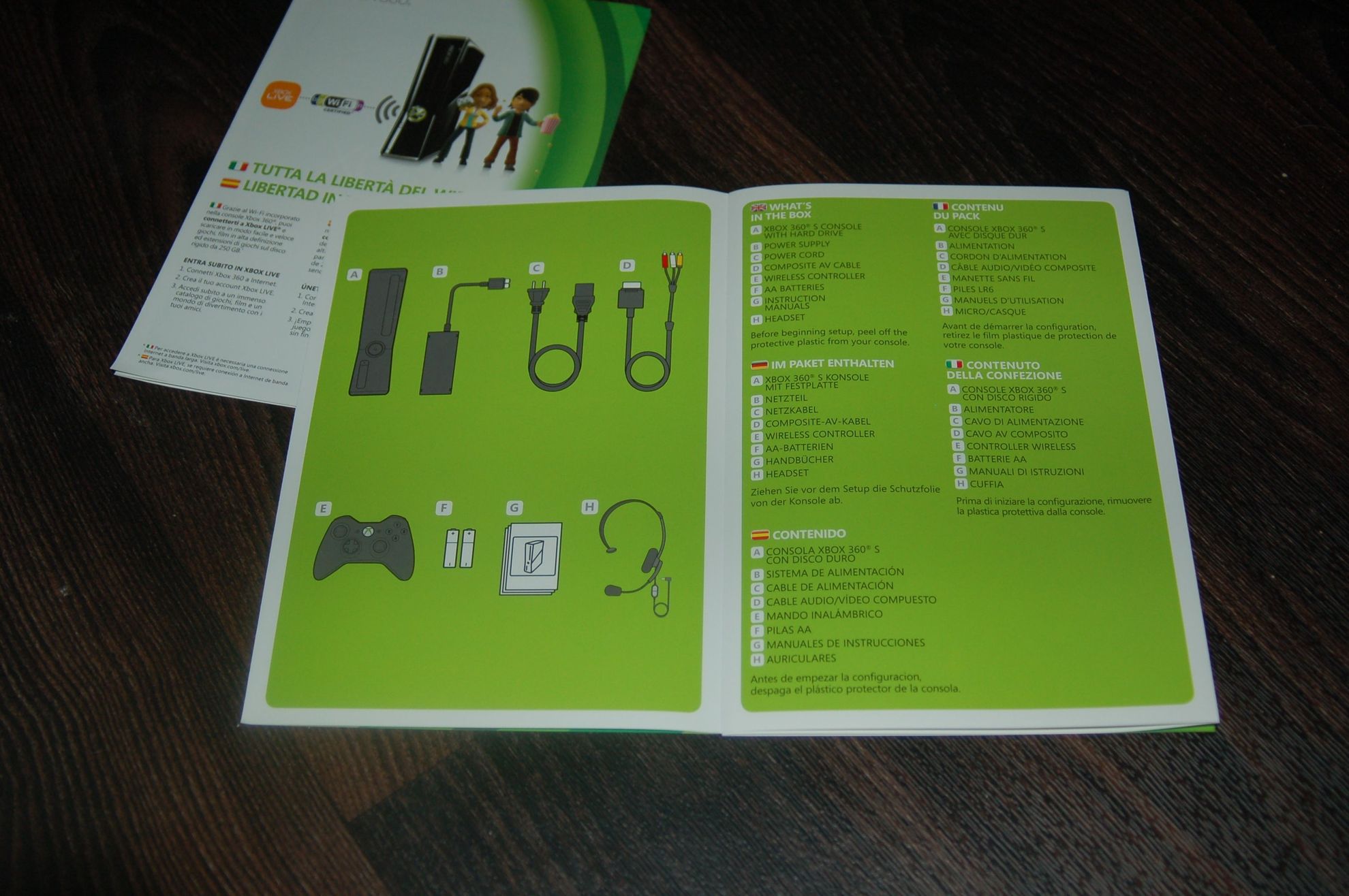 Deballage XBOX slim 250Go 32