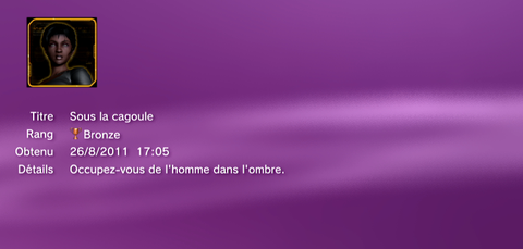 DEUS EX trophees BRONZE 10