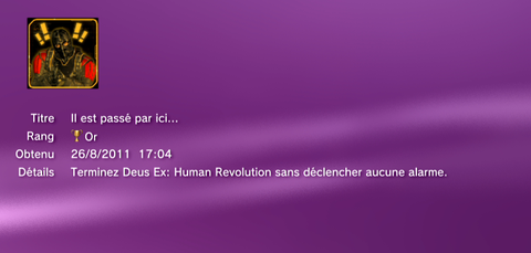 DEUS EX trophees OR 1