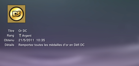 Dirt 3 JEU Trophées ARGENT 08
