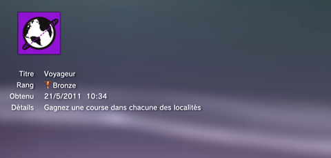 Dirt 3 JEU Trophées BRONZE 11