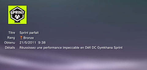 Dirt 3 JEU Trophées BRONZE 22