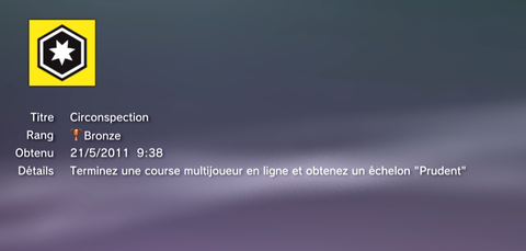 Dirt 3 JEU Trophées BRONZE 32