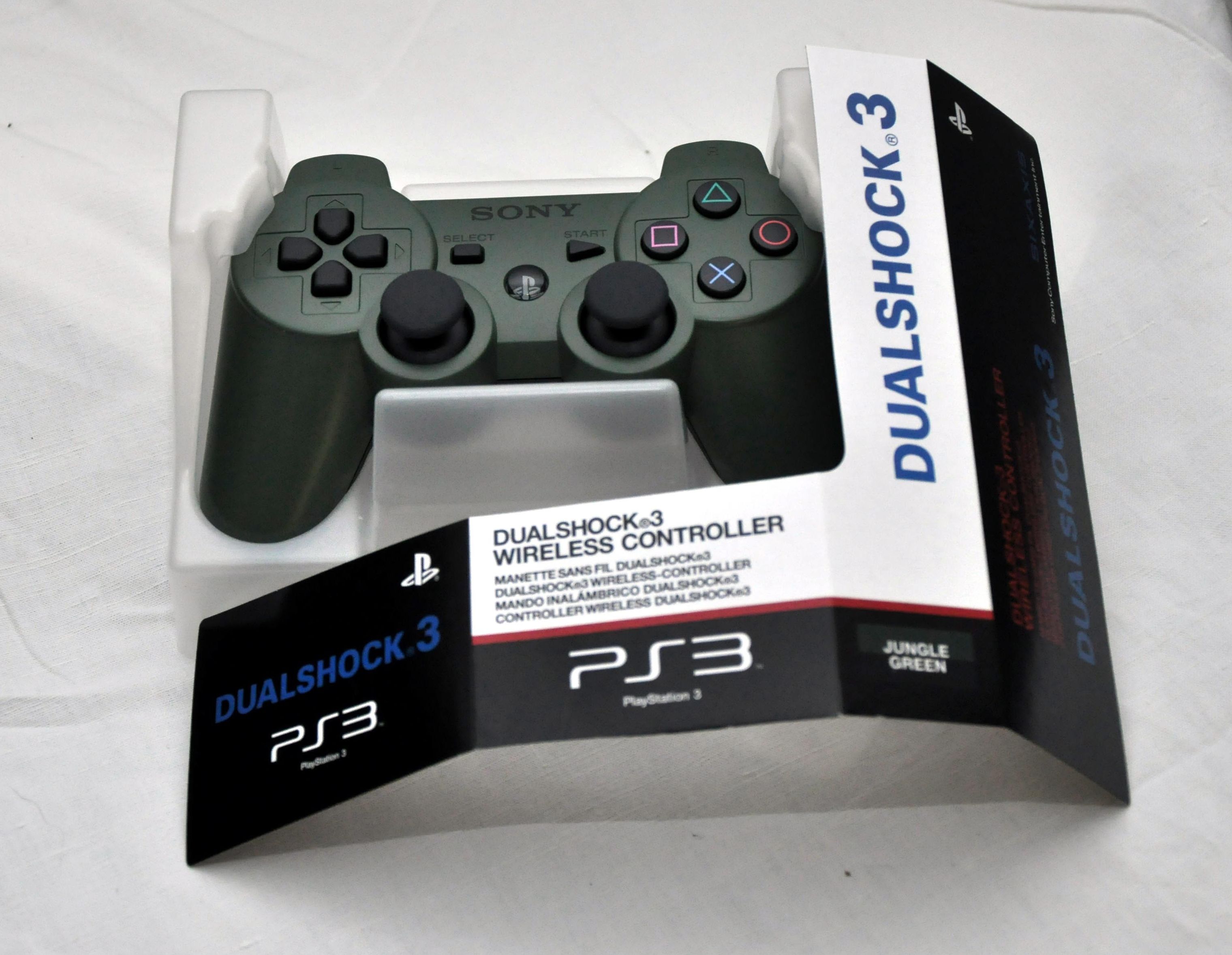 dualshock 3 sony ps3 manette kaki killzone 10