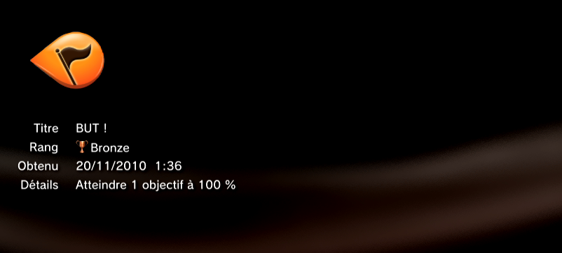 EA Sports Active 2 PS3 trophees BRONZE     10
