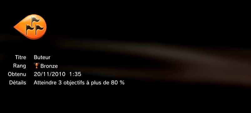EA Sports Active 2 PS3 trophees BRONZE     15