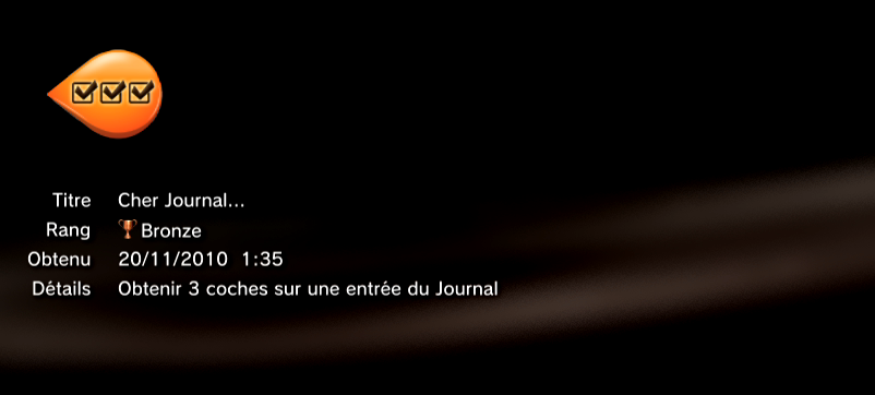 EA Sports Active 2 PS3 trophees BRONZE     22