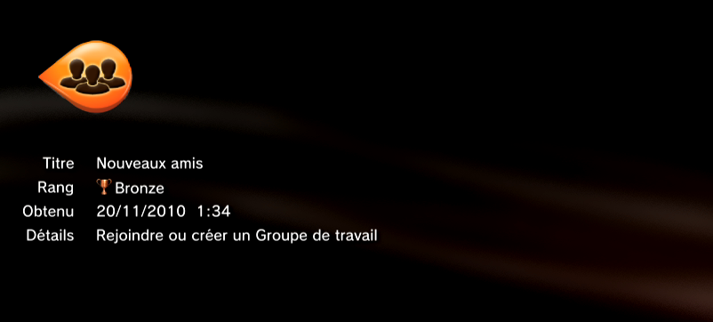 EA Sports Active 2 PS3 trophees BRONZE     28