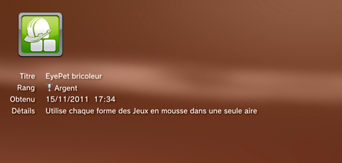 Eyepet & friends - Trophées - ARGENT 01