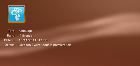 Eyepet & friends - Troph&eacute;es - BRONZE  03