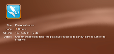 Eyepet & friends - Troph&eacute;es - BRONZE  05