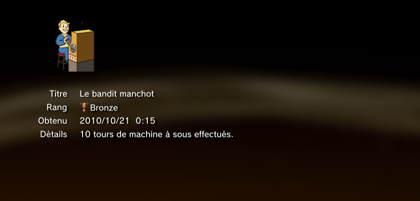 Fallout new vegas trophees BRONZE PS3 17