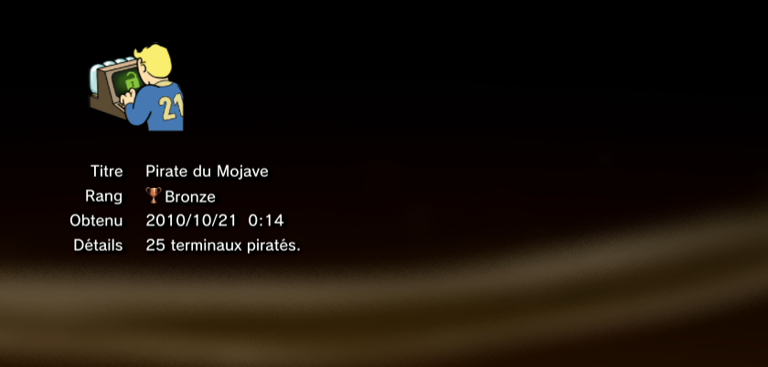 Fallout new vegas trophees BRONZE PS3 23