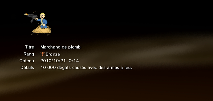 Fallout new vegas trophees BRONZE PS3 28