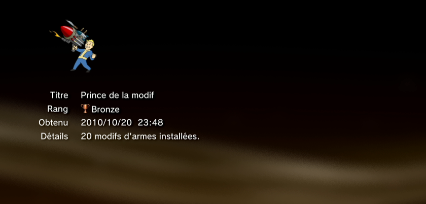 Fallout new vegas trophees BRONZE PS3 33