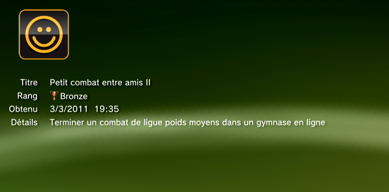 Fight Night Champion - Trophées - BRONZE - 17