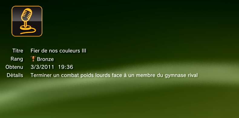 Fight Night Champion - Trophées - BRONZE - 18