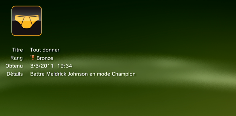 Fight Night Champion - Trophées - BRONZE - 4