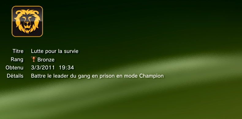 Fight Night Champion - Trophées - BRONZE - 7