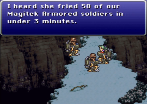 Final Fantasy VI mobile versus super nintendo 2