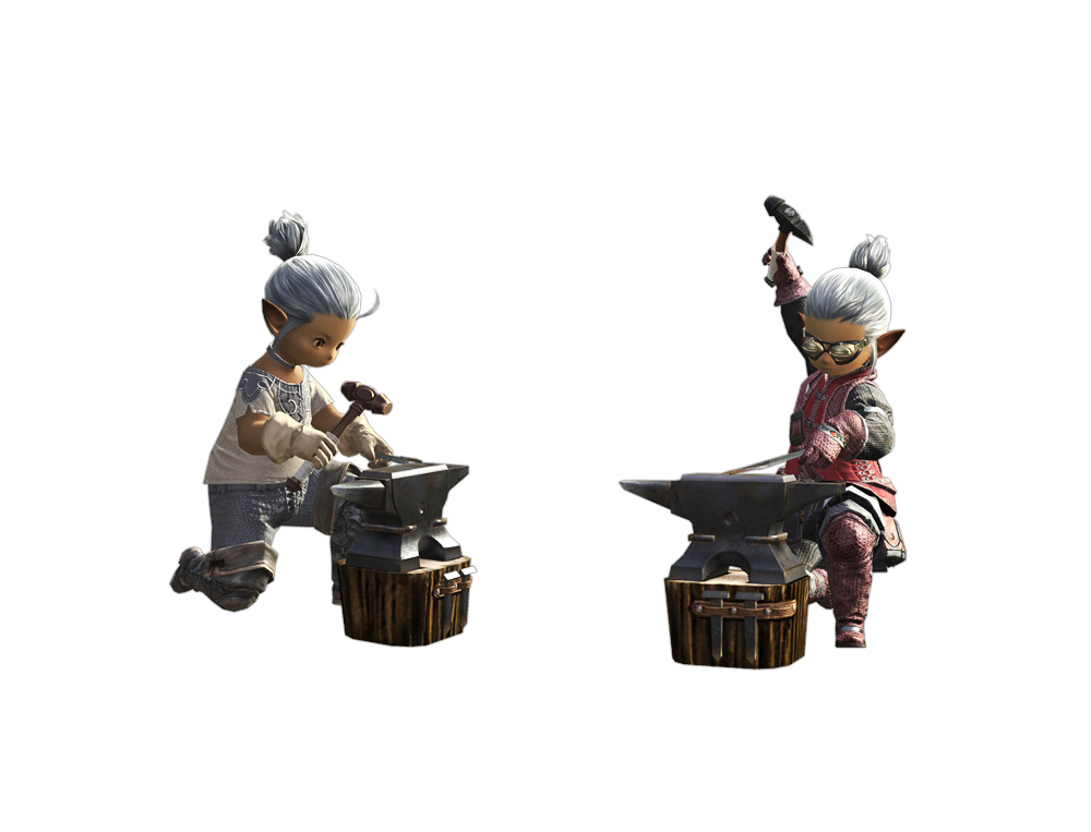 Final Fantasy XIV Square-Enix FFXIV Bêta Final Fantasy XIV Classe Rang 39