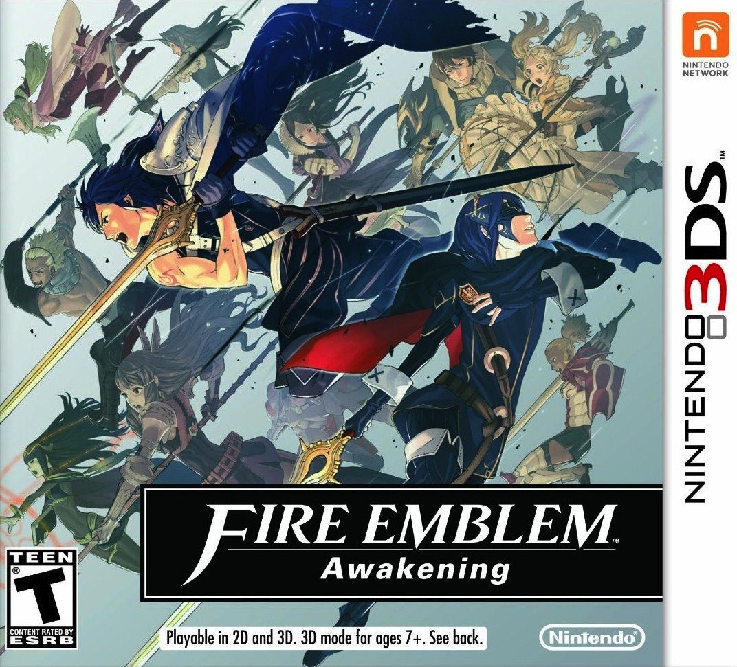 Fire Emblem: Awakening jaquette fire emblem