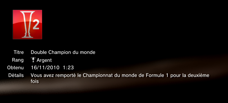 FORMULA 1 2010 trophees argent       3