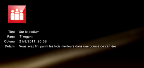 Formula 1 - F1 - trophees - ARGENT -  9