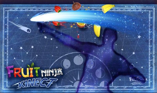 fruit ninja kinect dlc capsule spaciale