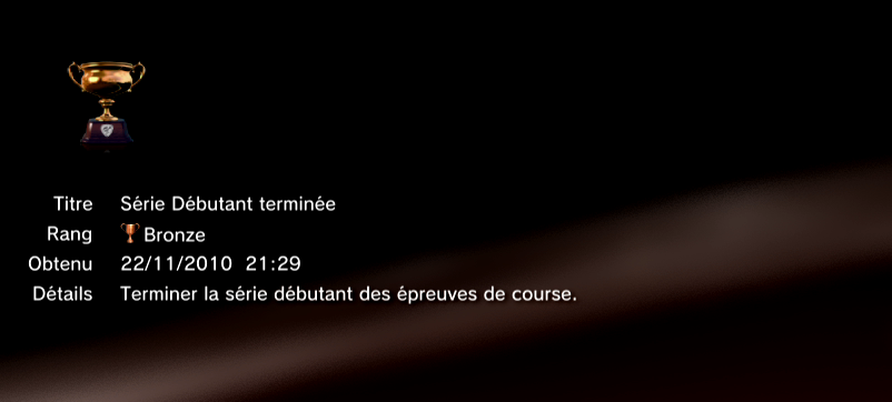 Gran Turismo 5 trophees BRONZE 05