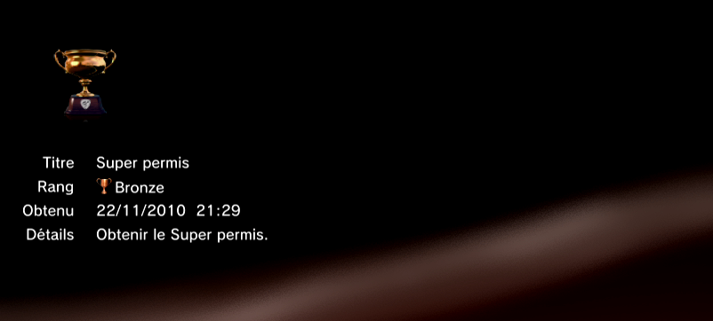 Gran Turismo 5 trophees BRONZE 06