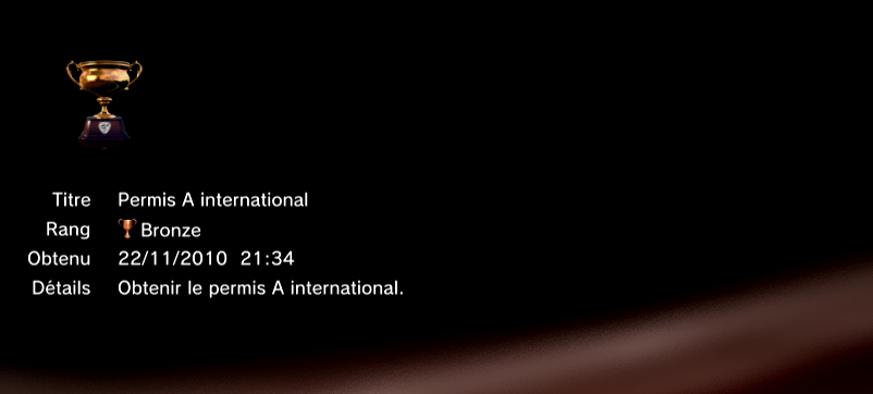 Gran Turismo 5 trophees BRONZE 07