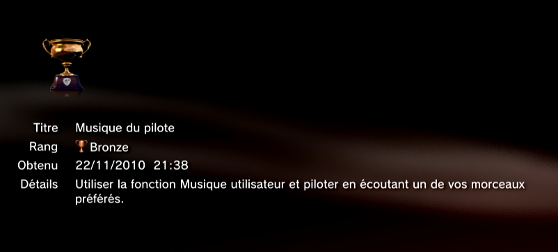Gran Turismo 5 trophees BRONZE 27