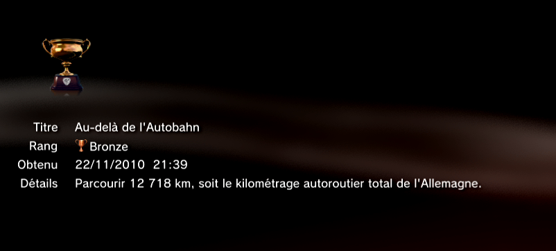 Gran Turismo 5 trophees BRONZE 28