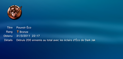Heros Playstation Move - Trophees - BRONZE - 28