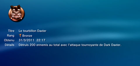 Heros Playstation Move - Trophees - BRONZE - 29