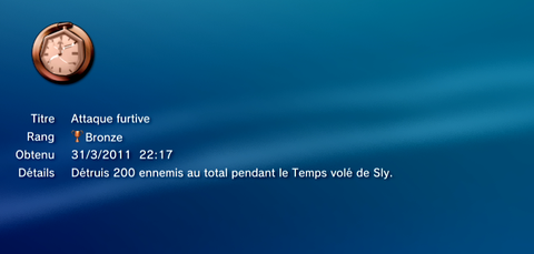 Heros Playstation Move - Trophees - BRONZE - 30