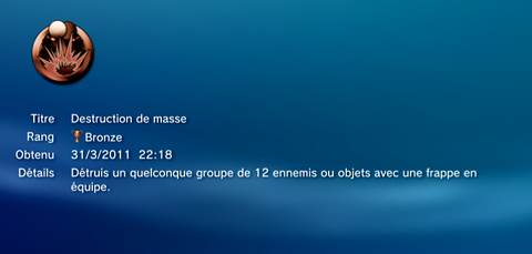 Heros Playstation Move - Trophees - BRONZE - 35