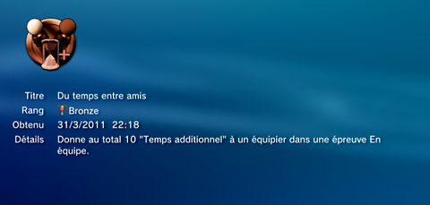 Heros Playstation Move - Trophees - BRONZE - 37