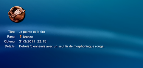Heros Playstation Move - Trophees - BRONZE - 6