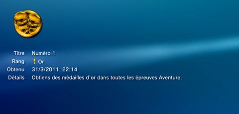 Heros Playstation Move - Trophees - OR - 1