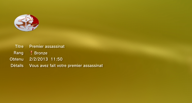 HITMAN CONTRACTS - TROPHEES - BRONZE - 0011