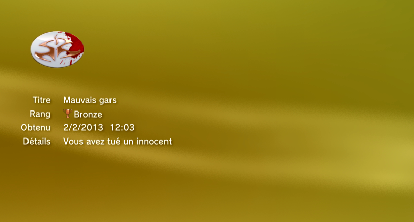 HITMAN SILENT ASSASSIN - TROPHEES - BRONZE - 0001