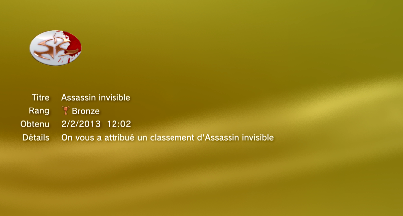 HITMAN SILENT ASSASSIN - TROPHEES - BRONZE - 0004